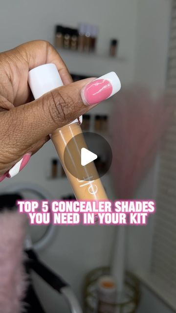 Virtuous Beauty on Instagram: "Two of my favorite affordable concealers that  are is still a staple in my make up kit. And I definitely recommend these  for beginners. These are my top five shades that I started out with as a beginner and still use today as well
.
what are some of your favorite concealers to comment below ⬇️
.
.

#ebook #digitalproduct 
#blackgirlmakeup #eyeliner #makeupartist #makeupfyp #makeuptips #softglammakeuplook #makeuptrend #makeupclass #eyemakeup #cleanmakeup #makeupbrushes #makeuptut #makeup #alabamamakeupartist #montgomeryalmua #softglams" Concealer Shades, Makeup Class, Makeup Tut, Glam Makeup Look, Clean Makeup, Top Five, Makeup Kit, Makeup Trends, Makeup Brushes