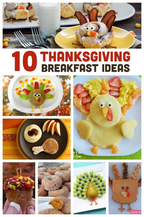 Fun and festive Thanksgiving breakfast ideas kids and adults will adore. Don't forget the most important meal of the day! Thanksgiving Breakfast Ideas, Breakfast Ideas Kids, Cute Breakfast Ideas, Turkey Treats, Thanksgiving Brunch, Ideas For Thanksgiving, Thanksgiving Breakfast, Thanksgiving Treats, Dating Divas