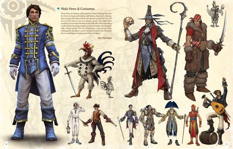 Fable 3, Hero Outfits, Steampunk Character, Dragon's Dogma, Dog Suit, Fantasy Artist, Art Google, Character Concept, Dungeons And Dragons