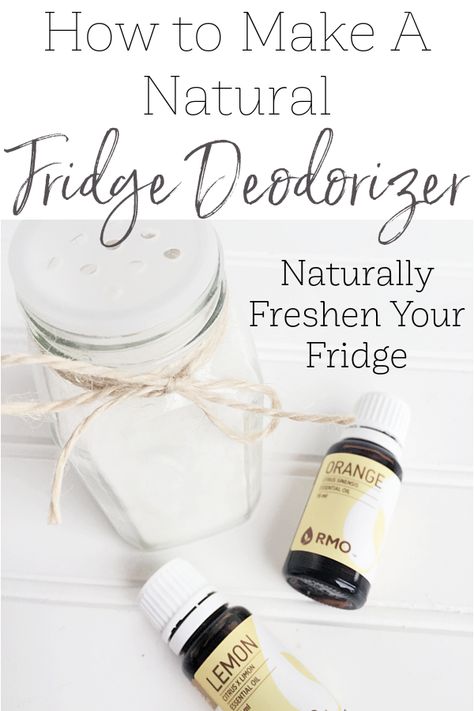 Naturally freshen your refrigerator with this DIY Refrigerator Deodorizer. All you need is baking soda and essential oil. Baking Soda Fridge Deodorizer, Baking Soda Deodorant, Fridge Deodorizer, Diy Dish Soap, Lavender Laundry, Clean Refrigerator, Natural Cleaning Recipes, Cleaning House, Refrigerator Organization