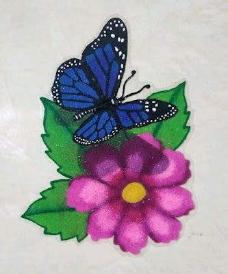 Why Is Diwali Celebrated, Easy Rangoli For Diwali, Diwali Rangoli Easy, Butterfly Rangoli, Rangoli Images, Easy Diwali Rangoli, Rangoli Designs For Diwali, Diwali Rangoli Designs, Rangoli For Diwali