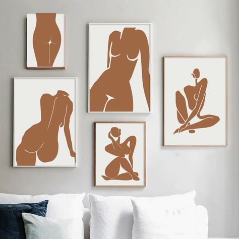 Spa Abstract Art, Women Wall Art Prints, Minimalist Body Painting, Canvas Body Painting, Minimal Canvas Painting, Abstract Female Painting, Abstract Body Painting, Nude Abstract Art, Brisbane Apartment