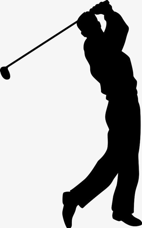 Golf Silhouette Clip Art, Golf Images Clip Art, Golfing Images, Golf Silhouette, Golf Clip Art, Golf Illustration, Golf Tattoo, Golf Drawing, Golf Quilt