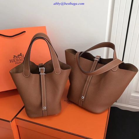 Hermes 18cm/22cm Original Togo Leather Picotin Lock Bag Picotin 22 Hermes, Hermes Picotin 22 Outfit, Hermes Picotin 18cm Outfit, Hermes Picotin Outfit, Hermes Picotin 18cm, Picotin Outfit, Designer Things, Chihuahua Art, Hermes Picotin