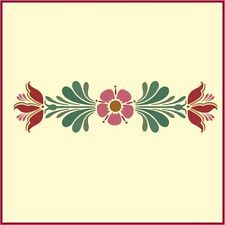 Rosemaling Pattern, Norwegian Rosemaling, Polish Folk Art, Stencil Projects, Folk Art Flowers, Folk Design, Scandinavian Folk Art, Folk Embroidery, Stencil Template