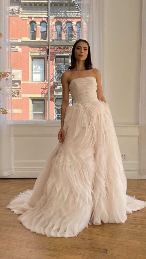 Ruffled Wedding Dress, Dress Feminine, Kleinfeld Bridal, Textured Dress, Yes To The Dress, Book An Appointment, Wedding Dress Shopping, Bridal Couture, Feminine Energy