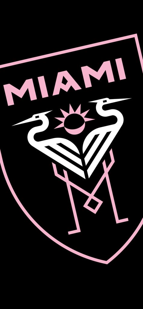 Inter Miami Logo Wallpaper, Miami Iphone Wallpaper, Inter Miami Wallpaper, Miami Wallpaper, Miami Logo, Inter Miami Cf, Inter Miami, Free Logo, Tshirt Design