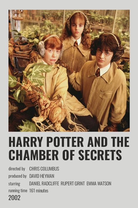 Harry Potter Information, Fantastic Beasts Book, Harry Potter Play, Polaroid Movie Poster, The Chamber Of Secrets, Polaroid Posters, Harry Potter Feels, Film Posters Minimalist, Harry Potter And The Chamber Of Secrets