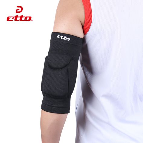 Etto Breathable Elastic Elbows Pads 1pair Men Arm & Elbow Protector For Volleyball Soccer Basketball Sports Safety Kits HBP039 Volly Ball, Football Basket, Ball Football, Safety Kit, Sport Accessories, Skeletal Muscle, Elbow Pads, Volley Ball, Sports Accessories