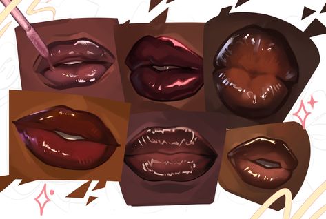 AsieyBarbehQ (@asieybarbie) on X Procreate Ipad Tutorials, Lip Drawing, Lip Tutorial, Ipad Tutorials, Procreate Ipad Art, Coloring Tips, Lips Drawing, Juicy Lips, Ipad Art