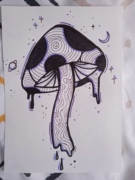 Psychedelic 🍄🍂 #drawingideas #sketch #drawingbase #drawingbodyposes #drawing Trippy Mushroom Drawing Ideas Easy, Cute Things To Draw On Your Leg, Drippy Mushroom Drawing, Easy Mushroom Drawing Trippy, Skull Mushroom Drawing, Cool Things To Draw Creative Easy Trippy, Mushroom Texture Drawing, Things To Draw On My Leg, Mashrooms Drawing Aesthetic