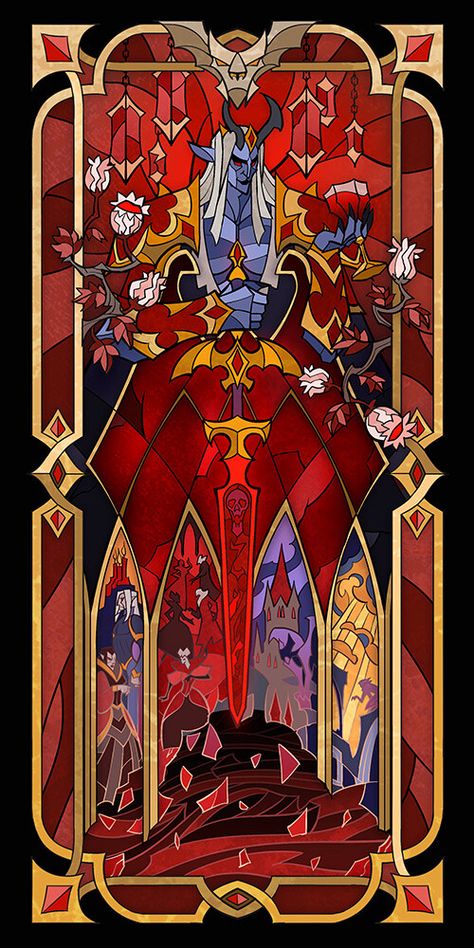 Warcraft Art, Stained Glass Designs, Wow Art, Stained Glass Art, World Of Warcraft, Art Wallpaper, Game Art, Digital Artist, Stained Glass