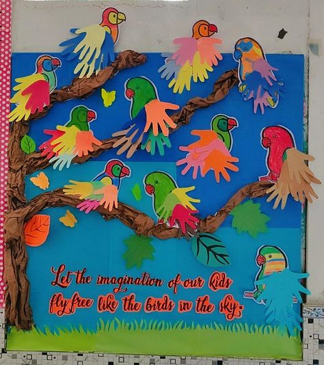 Birds In The Sky, Fly Free, Poster Drawing, Poster Making, Our Kids, Bulletin Board, Rooster, Birds, Reading