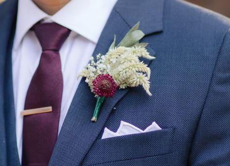 Navy Suit With Purple Shirt, Plum And Blue Wedding, Blue Suit Tie, Navy Blue 3 Piece Suit, Groomsmen Attire Navy, Floral Tie Wedding, Dark Navy Suit, Groom Suit Navy, Blue Groomsmen Suits