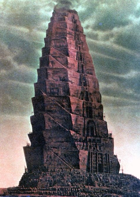 "The Tower of Babel illustrates yet another expression of man's rebellion against God: HUMANISM, the worship of man. Humanism is the age-old attempt of man to exalt himself in the place of or above God. The humanist ignores his accountability to God; but when man denies God, he loses sight of his own dignity as one made in the image of God. Like evolution, humanism is destructive. Since the Tower of Babel, humanism has appeared in many civilizations around the world, and its consequences have al Babel Tower, Tower Of Babylon, The Tower Of Babel, Genesis 11, Gardens Of Babylon, Tower Of Babel, Bible Stories For Kids, Kunsthistorisches Museum, Underground Cities