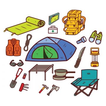 camping clipart,camping,equipment,icon,set,collection,hand drawn,object,graphic,design,graphic vector,camping vector Essentials For Camping, Drawing Essentials, Camping Vector, Photo Studio Equipment, Camping Icons, Tree Camping, Camping Clipart, Cute Simple Wallpapers, Camping Equipment