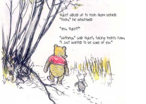 Childhood's End, Goodbye Quotes, Pooh And Piglet, Cute Winnie The Pooh, Heart Warming Quotes, Winnie The Pooh Quotes, Winnie The Pooh Friends, Pooh Quotes, Trendy Quotes