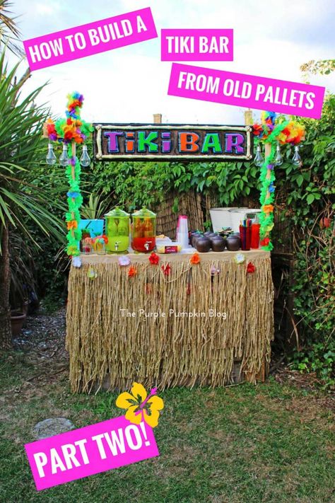 Tiki Birthday Party, Tropisk Fest, Festival Themed Party, Hawaiian Party Theme, Luau Party Supplies, Tropical Birthday Party, Luau Party Decorations, Aloha Party, Hawaiian Party Decorations