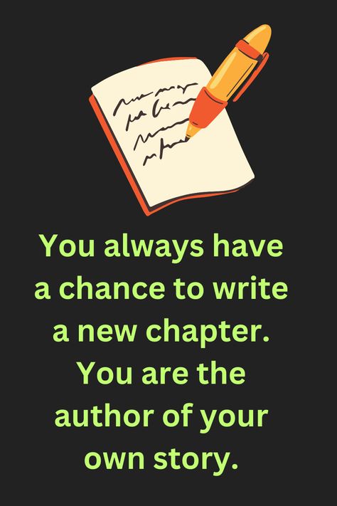 You are the author of your life so write your own story. #Life #motivation You Are The Author Of Your Own Story, Unreliable Narrator, Write Your Own Story, Great Stories, Life Motivation, Transform Your Life, New Chapter, Spiritual Awakening, Spirituality