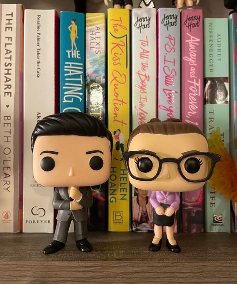 The Kiss Quotient The Kiss Quotient Michael, Stella And Michael The Kiss Quotient, The Kiss Quotient, Helen Hoang, Custom Funko Pop, Custom Funko, Book Shelves, The Kiss, What To Read