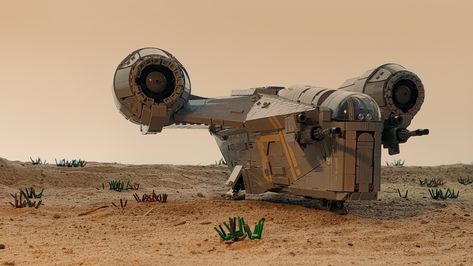 The Razor Crest, Lego Ucs, Razor Crest, Republic Gunship, Best Lego Sets, Star Wars Vehicles, Aztec Warrior, Lego News, Spaceship Design