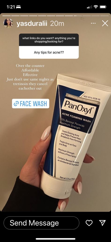 Panoxyl Face Wash Before And After, Andrea Andreis, Panoxyl Face Wash, Face Essentials, Lips Care, Skin Advice, Skin Care Order, Dermatologist Recommended, How To Treat Acne