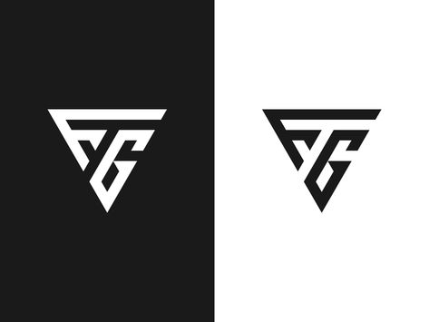 Fg Logo, G Logo Design, 로고 디자인, Triangle Tattoo, Creative Professional, Global Community, Creative Design, Logo Design, Iphone