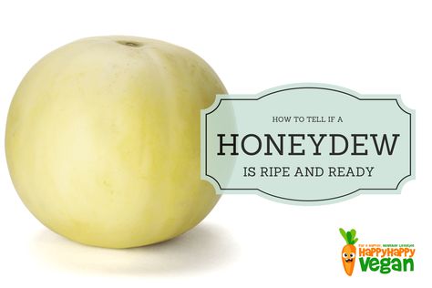 Are you wondering how to tell if a honeydew melon is ripe? It's a good question, and one that everyone should know the answer to. Click to find out! Vegan Pizza Recipe, Quick Pickled Onions, Green Melon, Cashew Sauce, Vegan Cheese Recipes, Vegan Buddha Bowl, Avocado Pesto, Best Honey, Honeydew Melon