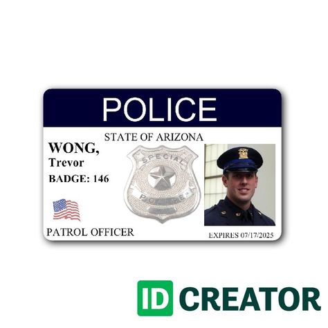 Fbi Badge Template, Id Card Png, 2x2 Picture, 2x2 Picture Id, Money Poster, Law Enforcement Badges, Free Id, Badge Maker, Security Logo