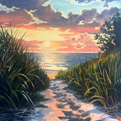 Who’s in the mood for a sunset walk on the beach? Daily Painting Just posted in my online store (KateBirchArt.com) Link in bio! Gouache on paper Paper size 6x6 inches with small white border $125 *** please note for international orders a customs tax may be required upon delivery *** #gouachepainting #stilllifepainting #artistsoninstagram #painteveryday #colorfulart #gouache #dailypainting #dailyart #utahartist #makearteveryday #gouacheartist #art #painting #illustration #illustrationar... Sunset Walk, Walk On The Beach, Daily Painting, Beach Painting, Beach Walk, Paper Paper, Gouache Painting, In The Mood, Still Life Painting