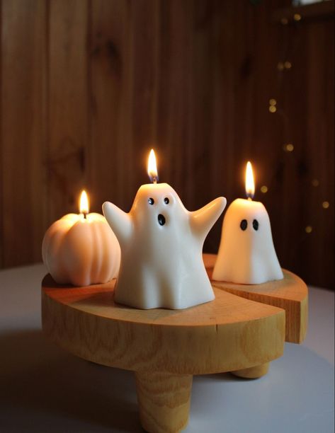 Click here to link from amazon Fall Aesthetics, Ghost Candles, Casa Halloween, Autumn Candle, Spooky Candles, Decor Shabby Chic, Wallpaper Halloween, Cute Candles, Pumpkin Candles