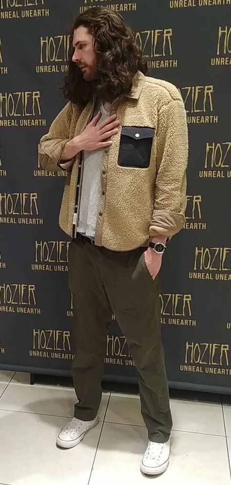 Hozier . Meet & Greet at HMV Records , Manchester , England , 24th July , 2023 . Hozier Meet And Greet, Hozier Style, Hozier Nails, Hozier Outfit, Hozier Aesthetic, Andrew Hozier, Forest God, Bog Man, Manchester England