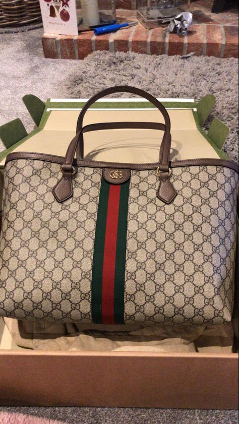 Gucci tote bag Gucci Tote Bag Outfit, Gucci Ophidia Tote, Gucci Canvas Bag, Turkey Shopping, Gucci Bags Outlet, Gucci Bags Handbags, Tote Bag Outfit, Gucci Handbags Outlet, Leather Handbag Patterns