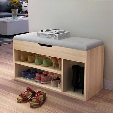 DEL#|shoes shoes|shoes gshoes door - AliExpress Shoe Storage Stool, Wooden Shoe Rack Designs, Wood Shoe Rack, Shoe Rack Bench, Cloth Storage, Diy Shoe Rack, Wooden Shoe Racks, Shoe Rack Living Room, Shoe Storage Solutions