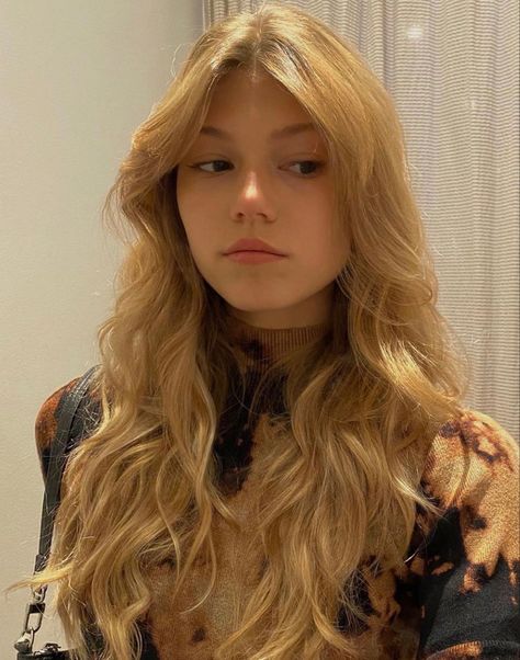 Curtain Bangs, Wavy Hair, Blonde Hair, Bangs, I Hope, Blonde, Hair