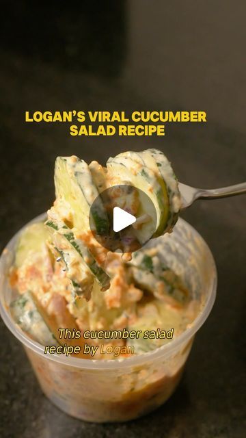 Cucumber Smoked Salmon Salad, Logan’s Cucumbers Recipe, Logan Cucumber Salad Recipe, Logan Cucumber Recipes, Logan Cucumber Salad, Cucumber Red Onion Salad, Salmon Salads, Viral Cucumber, Cucumber Salads