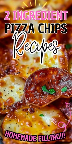 2 Ingredient Pizza Chips 2 Ingredient Pizza, Sausage Breakfast Muffins, Carrot Cake Cheesecake Recipe, Pizza Chips, Pepperoni And Cheese, Peach Pound Cakes, Hummus Recipe Homemade, Cheese Chips, Pizza Flavors