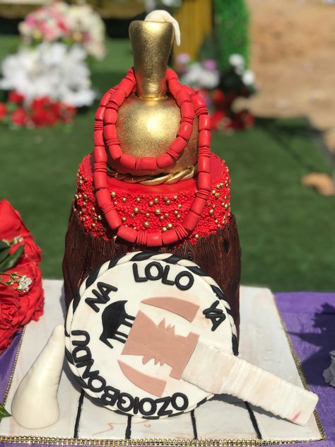 Igbo Wedding Cake, Igbo Traditional Wedding Cake, Marriage Cake, Igbo Traditional Wedding, Igbo Wedding, Traditional Wedding Cakes, Traditional Wedding Cake, Traditional Wedding, Wedding Cake