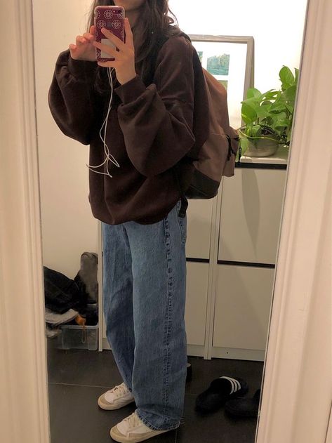 Outfit Ideas Jeans Winter, Casual Outfits School, School Fall Outfits, Downtown Outfits, Pull On Jeans, Downtown Girl, Fall Fits, Swaggy Outfits, Outfit Inspo Fall