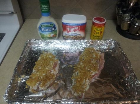 Redfish on the Halfshell Redfish On The Half Shell Baked, Baked Redfish Recipes, Redfish On The Half Shell, Redfish Recipes, Random Recipes, Cajun Recipes, Oven Recipes, Fried Onions, Red Fish