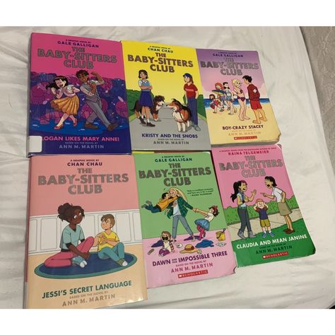 Babysitters Club Claudia Room, Babysitters Club Poster, Baby Sitters Club Books, The Babysitters Club Graphic Novel, Babysitters Club Books Graphic Novel, Baby Sitters Club, Babysitters Club Books, The Baby Sitters Club, Novel Cover