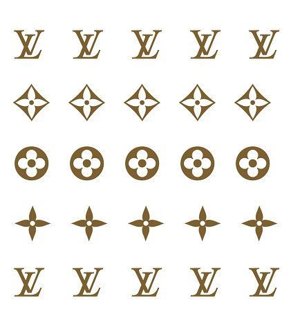 Louis Vuitton Tattoo, Fashion Logos, Louis Vuitton Nails, Scientist Birthday, Louis Vuitton Pattern, Mini Printables, Finger Tats, Fashion Logo Branding, Classic Monogram