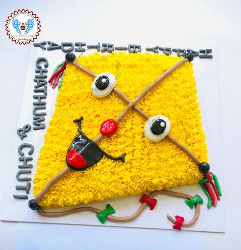 Kite Cake, Yellow Cakes, Modern Cakes, Fashion Cakes, Elegant Cakes, Cake Art, Coach Dinky Crossbody, Chocolate Cake, Sri Lanka