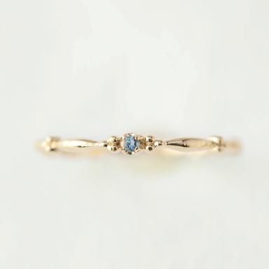 Aquamarine Stacking Ring, Aquamarine Solitaire Ring, Stackable Birthstone Rings, Aquamarine Birthstone, Sapphire Solitaire Ring, Topaz Birthstone, September Birthstone Rings, Zierlicher Ring, Sapphire Solitaire