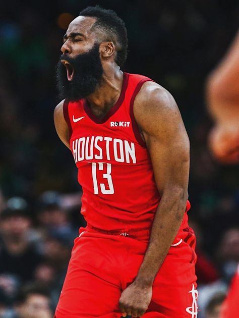 James garden scream #thebeard #13 #houston #rockets James Harden Rockets, Black Hair Cuts, Nba Basketball Art, Basketball Players Nba, Basketball Photos, Kevin Love, Basketball Photography, James Harden, H Town