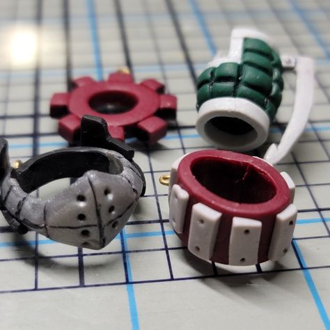 Polymer Clay, My Hero Academia, charms, polymer clay charms Mha Clay Ideas, Diy Mha Crafts, Demon Slayer Clay Charms, Mha Crafts, Stuff To Make With Clay, Hero Crafts, Precious Metal Clay Jewelry, Clay Magnets, Metal Clay Jewelry