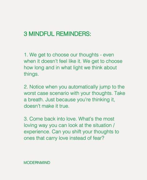 Modern Mind on Instagram: "Something I try to remind myself daily. Every time I notice my mind wandering down a dark lane .. “I’m not ..” “they did that because..” I try catch myself. Thoughts can be so loud and feel so real that we assume they are truth. Let this be a reminder that your thoughts are not always accurate. What we think is just our best assumption, and in a lot of cases our worst assumption of a situation. Key word: assumption. Build questions into your thought process - especia Bullet Journal Quotes, Affirmations For Happiness, Literature Quotes, Daily Positive Affirmations, Journal Quotes, Worst Case Scenario, Mental And Emotional Health, Change Is Good, Reminder Quotes