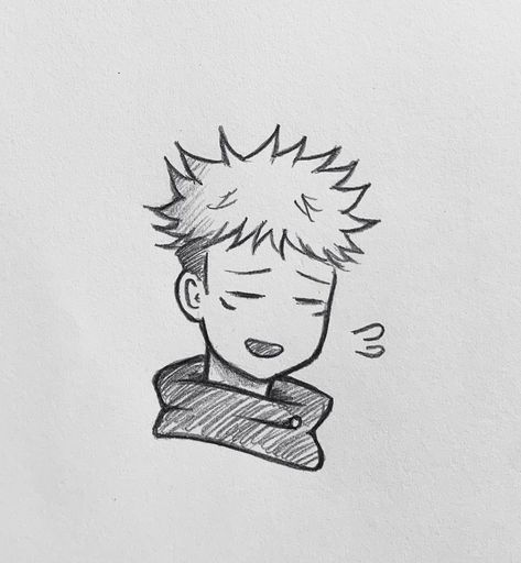 Gojo Drawing Easy Cute, Easy Jjk Doodles, Jjk Sketches Easy, Easy Jjk Drawings, Jjk Drawing Easy, Anime Doodles Simple, Jjk Doodles, Jujutsu Kaisen Drawing, Jjk Drawing