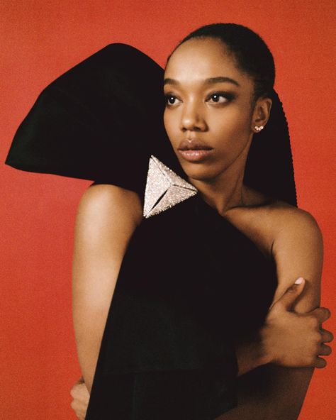 Naomi Ackie on becoming Whitney Houston | Style | The Sunday Times Naomi Ackie Whitney Houston, Naomi Ackie, Whitney Houston Movie, Poor Family, Lead Role, Emotional Rollercoaster, Houston Fashion, Taking Over The World, Whitney Houston