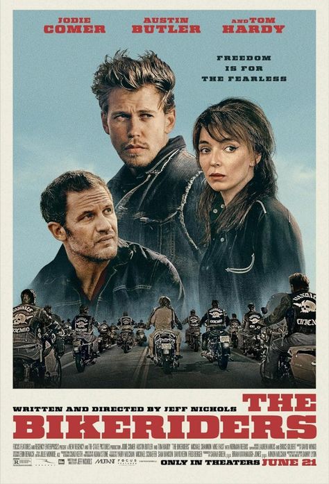 THE BIKERIDERS (2023) Emory Cohen, The Bikeriders, Paris Film, The Swan Princess, Louis Garrel, Closer Movie, Bike Riders, Baz Luhrmann, Michael Shannon